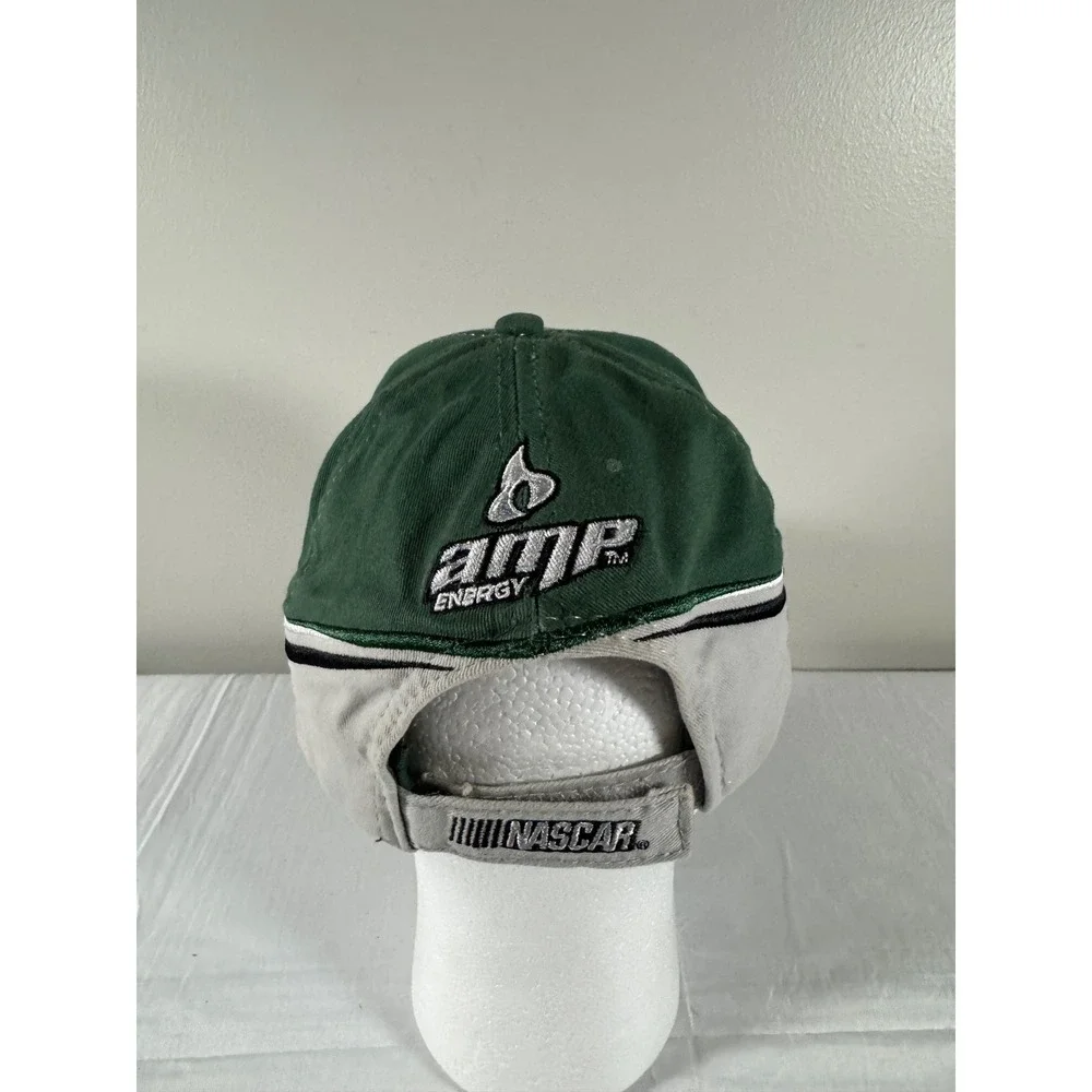 Winners Circle Dale Earnhardt Jr 88 Amp Energy NASCAR Hat Green Grey Adjustable